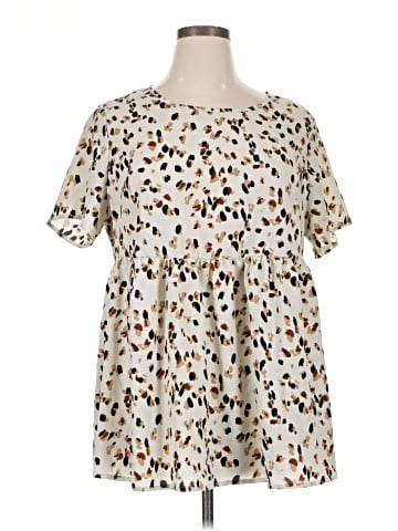 Emery Rose Short Sleeve Blouse (view 1)