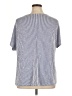 W5 Silver Short Sleeve Top Size 1X - photo 2