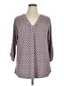 Weston Gray 3/4 Sleeve Blouse Size 1X - photo 1