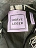 Herve Leger Graphic Silver Black Jacket Size S - photo 13