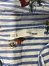Assorted Brands Print Blue Long Sleeve Button-Down Shirt Size S - photo 7