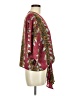Adrienne Burgundy Kimono Size M - photo 4