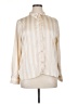 A New Day 100% Polyester Stripes Ivory Long Sleeve Blouse Size XL - photo 1