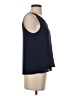 Express 100% Polyester Blue Sleeveless Blouse Size XS - photo 4