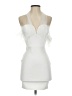 Assorted Brands Solid White Cocktail Dress Size S - photo 1
