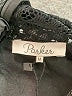 Parker Metallic Black Cocktail Dress Size M - photo 4