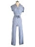 Blue Rain 100% Rayon Stripes Blue Jumpsuit Size XXS - photo 1