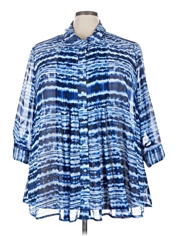 Fever 3/4 Sleeve Blouse (view 1)