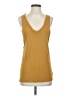 Leith 100% Rayon Yellow Sleeveless Top Size S - photo 1