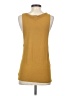 Leith 100% Rayon Yellow Sleeveless Top Size S - photo 2