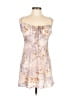 Audrey 3+1 100% Polyester Tan Cocktail Dress Size M - photo 1