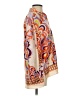 Zara Paisley Multi Color Orange 3/4 Sleeve Blouse Size XS - photo 4