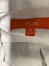 Tallia Solid Ivory White Long Sleeve Button-Down Shirt Size 10 - photo 3