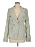 Dolce Cabo Stripes Green Blazer Size M - photo 1