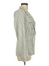 Dolce Cabo Stripes Green Blazer Size M - photo 4