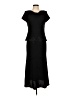 S.L. Fashions 100% Polyester Black Cocktail Dress Size 6 - photo 1