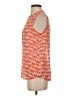 Banana Republic 100% Polyester Orange Sleeveless Blouse Size S - photo 5