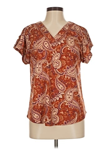 Fifty Street Short Sleeve Blouse (view 1)