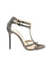 Brian Atwood Gray Silver Heels Size 8 1/2 - photo 1