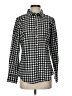 Orvis Checkered-gingham Black Long Sleeve Button-Down Shirt Size S - photo 1