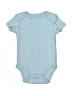 Le Top Solid Blue Short Sleeve Onesie Size 0-3 mo - photo 1