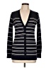 Forte Black Blue Wool Cardigan Size L (estimated) - photo 1