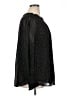 Unbranded 100% Polyester Black Gold Long Sleeve Blouse Size XL (estimated) - photo 4
