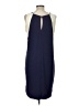 Assorted Brands Solid Blue Casual Dress Size L - photo 2