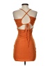 Peppermayo Orange Cocktail Dress Size 4 - photo 2