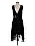 BCBGMAXAZRIA Solid Black Cocktail Dress Size M - photo 2