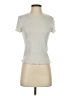 Brownie Gray Short Sleeve Top Size XXS - photo 1