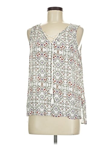a.n.a. A New Approach Sleeveless Blouse (view 1)