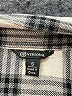 Versona 100% Cotton Plaid Gray Long Sleeve Button-Down Shirt Size S - photo 7