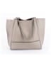 Botkier 100% Leather Solid Gray Leather Tote One size - photo 1