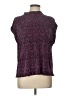 Zara Purple Short Sleeve Blouse Size L - photo 1