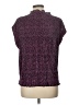 Zara Purple Short Sleeve Blouse Size L - photo 2