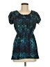 Cato Teal Short Sleeve Blouse Size M - photo 1