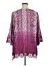 Westbound 100% Rayon Purple Kimono Size XL - photo 2