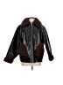 Apparis 100% Polyurethane Burgundy Jacket Size L - photo 1