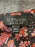 Topshop 100% Polyester Floral Black Casual Dress Size 6 - photo 7