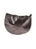 Unbranded Metallic Silver Black Belt Bag One size - photo 1