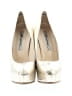 Brian Atwood Animal Print Ivory Gold Heels Size EU 38 1/2 - photo 2
