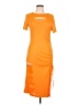 ChicMe Orange Casual Dress Size L - photo 1