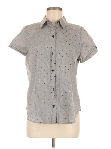 Liz Claiborne Short Sleeve Button-Down Shirt (view 1)