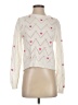 Studio 19 Hearts Ivory Pullover Sweater Size XS - photo 1