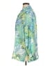 Brownstone Studio New York 100% Polyester Tropical Green 3/4 Sleeve Blouse Size 1X - photo 5