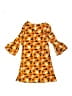 Rare Editions Print Orange Dress Size 10 - photo 2