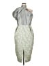 Khoon Hooi 100% Polyester Gray Cocktail Dress Size 14 - photo 1