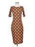 Lularoe Print Brown Casual Dress Size S - photo 1