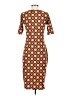 Lularoe Print Brown Casual Dress Size S - photo 2